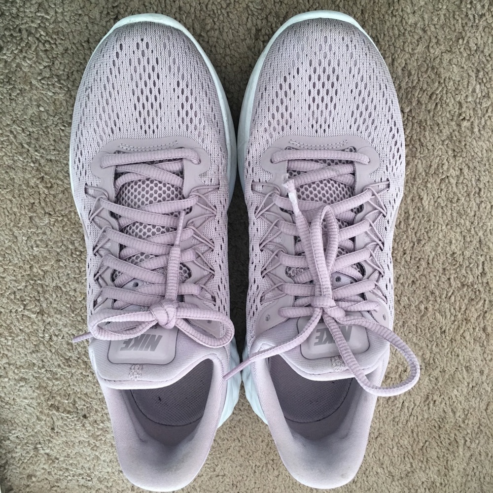Lavender nike running shoes